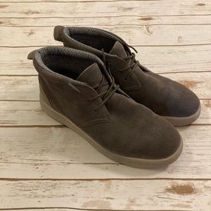 Hey Dude Men’s Jo Suede Shadow Grey Booties Size 10